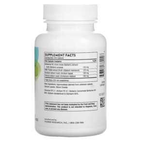 Viên uống Thải độc Gan Thorne Liver Cleanse 60 viên của Thorne 3 Thành phần vi chất của Thorne Liver Cleanse 60 Capsules 693749769026