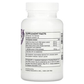 Viên uống cân bằng nội tiết Thorne Meta-Balance 60 viên của Thorne 3 Thành phần vi chất của Thorne Meta-Balance 60 Capsules 693749711032