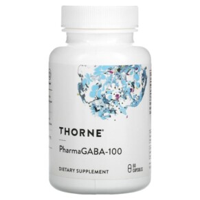 Thực phẩm bổ sung Thorne PharmaGABA-100 60 Capsules 693749652014