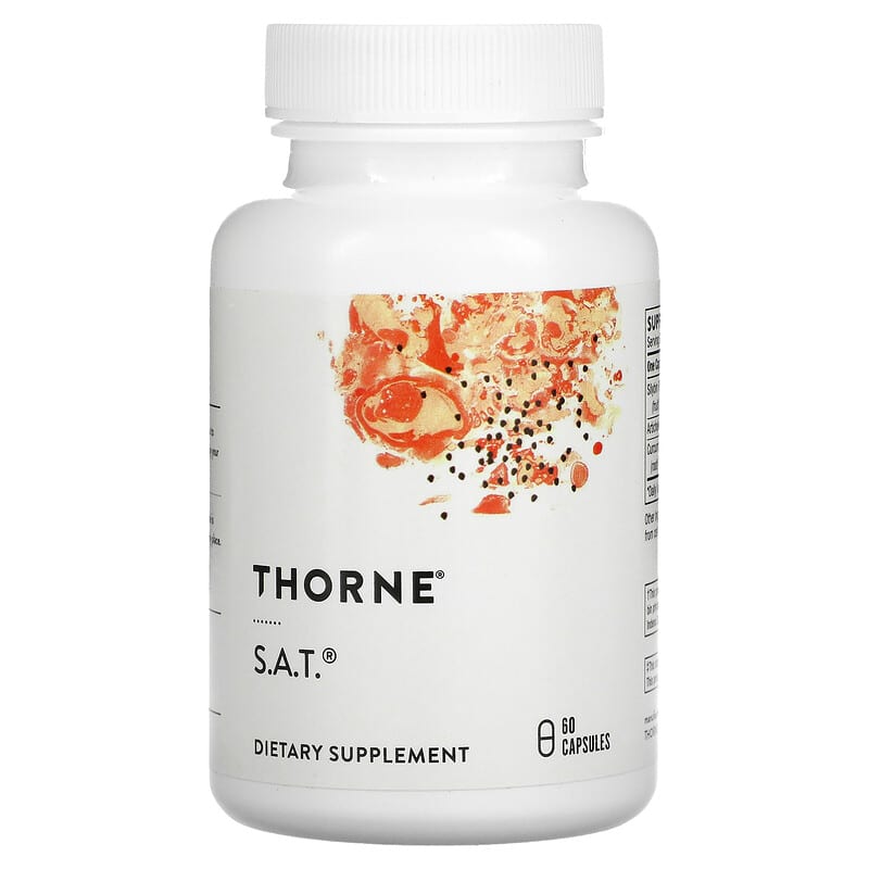 Viên uống Thorne S.A.T. 60 viên nang của Thorne 10 thorne s a t 60 capsules 18566 693749732020
