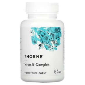 Thực phẩm bổ sung Thorne Stress B-Complex 60 Capsules 693749002963
