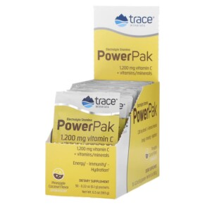 Thực phẩm bổ sung Trace Minerals ® Electrolyte Stamina PowerPak Pineapple Coconut 30 Packets 0.22 oz (6.1 g) Each 878941002496