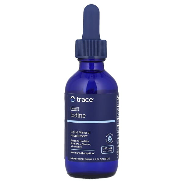 Trace Minerals ® Ionic Iodine 2 fl oz 59 ml 878941003073