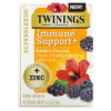 Thực phẩm bổ sung Twinings Superblends Immune Support+ Hibiscus & Elderberry Herbal Tea Blackberry Caffeine-Free 16 Tea Bags 1.12 oz (32 g) 070177230173