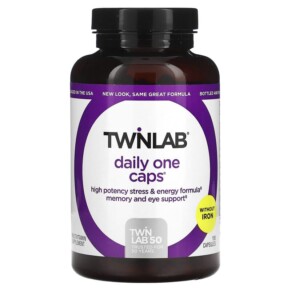 Thực phẩm bổ sung Twinlab Daily One Caps Without Iron 180 Capsules 027434003551