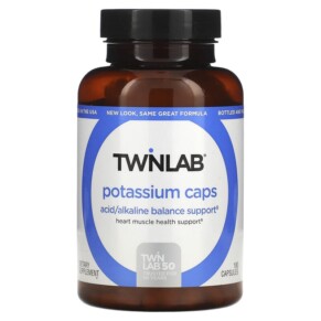 Thực phẩm bổ sung Twinlab Potassium Caps 180 Capsules 027434010344