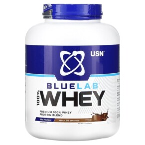 Thực phẩm bổ sung USN Bluelab 100% Whey Chocolate 4.5 lbs (2.041 g) 6009544954132