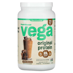 Thực phẩm bổ sung Vega Plant-Based Original Protein Creamy Chocolate 2 lb 0.5 oz (920 g) 838766001401