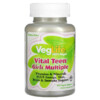 Thực phẩm bổ sung VegLife Vital Teen Girls Multiple 60 Vegan Capsules 076280444148