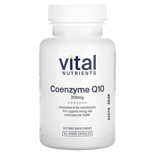 Vital Nutrients Coenzyme Q10 200 mg 60 viên 693465418116