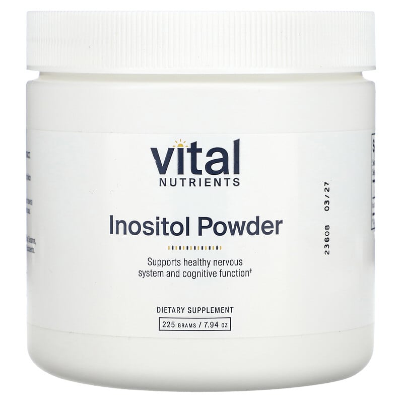 Vital Nutrients, Inositol Powder, 7,94 oz (225 g) 693465532119