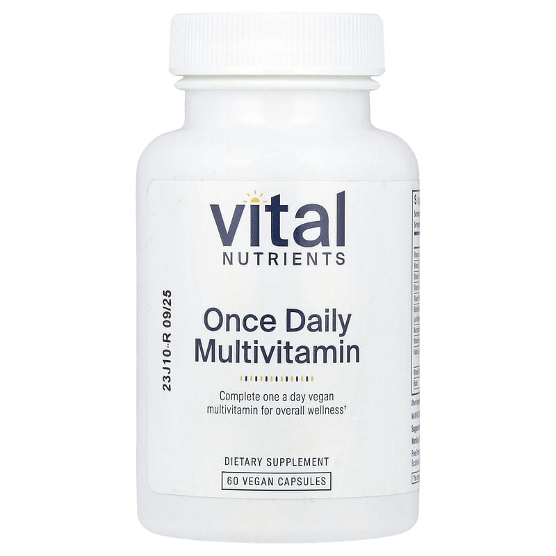 Vital Nutrients, Once Daily Multivitamin, 60 viên 693465552216