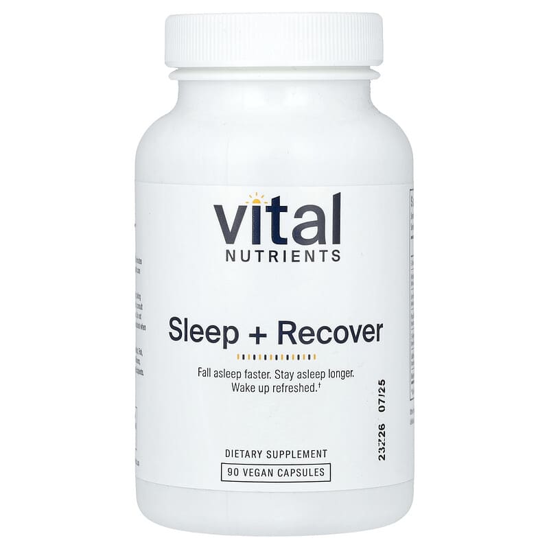 Vital Nutrients, viên Ngủ và Phục Hồi 90 viên 10 vital nutrients sleep recover 90 vegan capsules 138813 693465492215