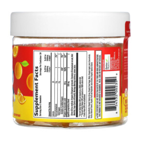 Thành phần vi chất của Vitamin Friends Boost Appetite Vegan Gummies Orange 60 Pectin Gummies 854532002359