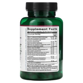 viên nang hỗ trợ tuyến thượng thận hàng ngày Vitanica Adrenal Assist 90 viên chay 3 Thành phần vi chất của Vitanica Adrenal Assist Daily Adrenal Support 90 Vegan Caps 708118022944