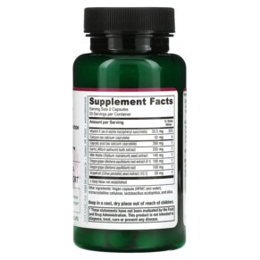 Hỗ trợ cân bằng nấm men Vitanica CandidaStat 60 viên chay 3 Thành phần vi chất của Vitanica CandidaStat Yeast Balance Support 60 Vegan Caps 708118020063