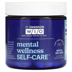 Thực phẩm bổ sung Wellness Inside & Out Mental Wellness Self-Care 30 Capsules 840317300031