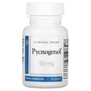 Thực phẩm bổ sung Whitaker Nutrition Clinical Grade Pycnogenol 50 mg 60 Capsules 678829213293