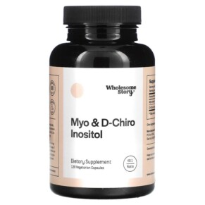 Thực phẩm bổ sung Wholesome Story Myo & D-Chiro Inositol 120 Vegetarian Capsules 860003257845
