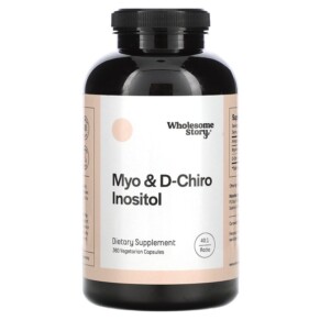 Thực phẩm bổ sung Wholesome Story Myo & D-Chiro Inositol 360 Vegetarian Capsules 860003257852