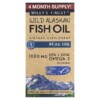Thực phẩm bổ sung Wiley's Finest Wild Alaskan Fish Oil Peak EPA 1.250 mg 120 Fish Softgels 857188004203