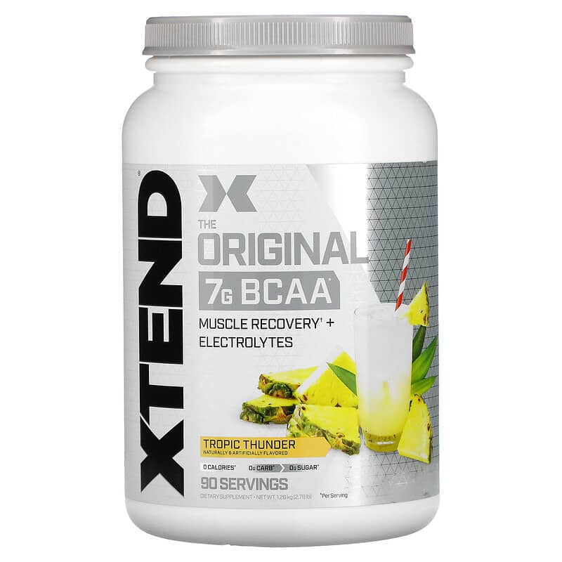Xtend The Original 7G BCAA Tropic Thunder 1.26 kg sản phẩm từ Xtend 10 xtend the original 7g bcaa tropic thunder 2 78 lb 1 26 kg 85395 812135020682