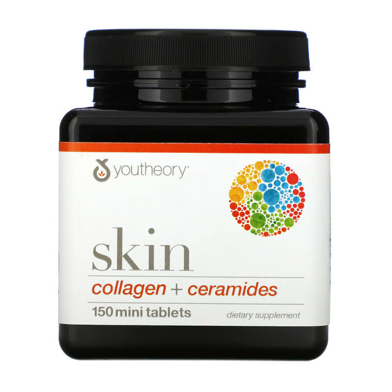 Sản phẩm viên uống Youtheory Skin Collagen Ceramides 150 viên từ Youtheory 10 youtheory skin collagen ceramides 150 min tablets 103452 850502007867