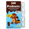 Sản phẩm kẹo dẻo không đường Yum-Vs Probiotic với chất xơ Prebiotic hương vị sô-cô-la sữa 40 viên của Yum-Vs 4 Thực phẩm bổ sung Yum-Vs Probiotic with Prebiotic Fiber Milk Chocolate Sugar-Free 40 Bears 899105001605