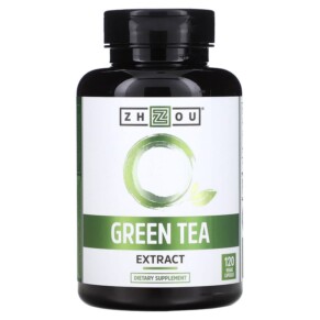 Thực phẩm bổ sung Zhou Nutrition Green Tea Extract 120 Veggie Capsules 859805006133