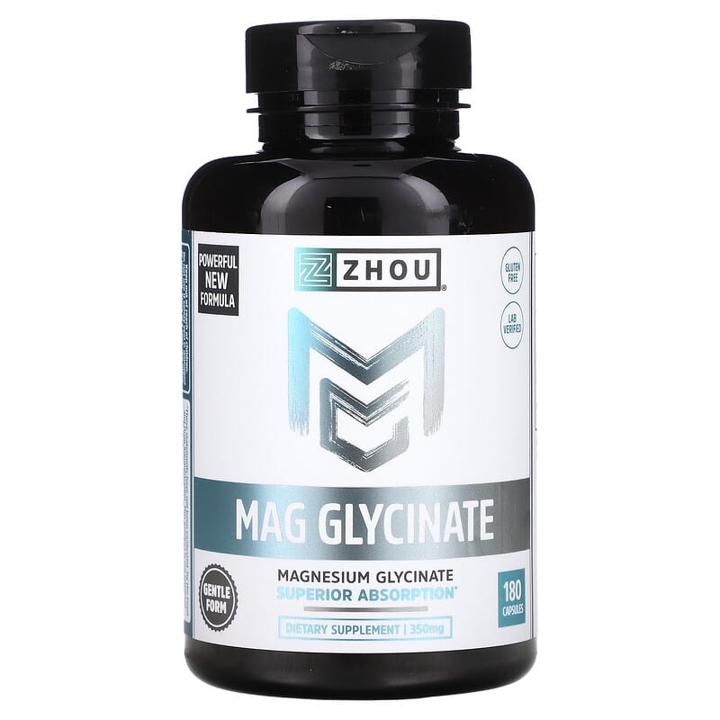 Viên uống Zhou Nutrition Mag Glycinate 87mg 180 viên của Zhou Nutrition 10 zhou nutrition mag glycinate 87 mg 180 capsules 114467 669191235136