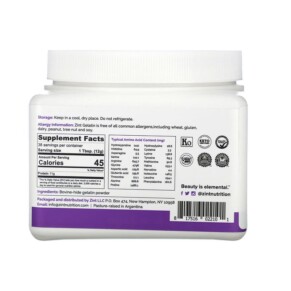 Bột Gelatin Bò Cao Cấp Zint Protein Dày Đặc 16 oz 454 g 3 Thành phần vi chất của Zint Premium Beef Gelatin Thickening Protein Powder 16 oz (454 g) 817516022101