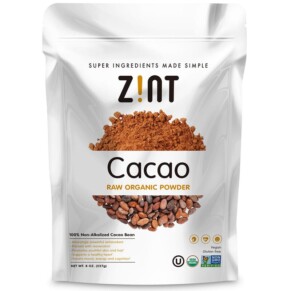 Thực phẩm bổ sung Zint Raw Organic Cacao Powder 8 oz (227 g) 817516020350