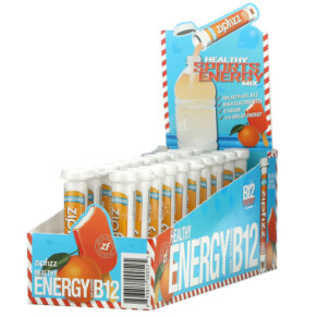 Thực phẩm bổ sung Zipfizz Healthy Sports Energy Mix with Vitamin B12 Orange Cream 20 Tubes 0.39 oz (11 g) Each 893811000525