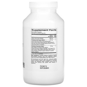 ZOI Research viên Uống Hỗ Trợ Tĩnh Mạch 250 viên chay 3 Thành phần vi chất của ZOI Research Vein Support 250 Vegetarian Capsules 898220015993